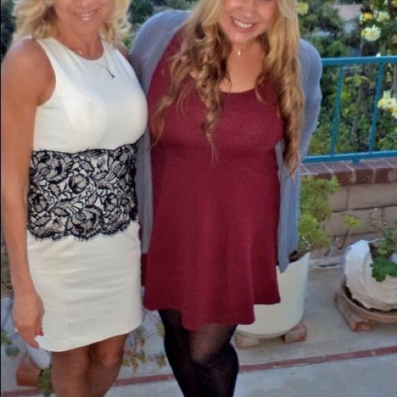 Urban Outfitters Maroon Dress - Picture 2 of 4